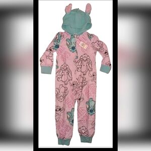 Nwt Disney Stitch Hooded Blanket Sleeper Size 6